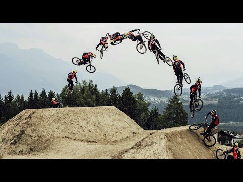 Worlds First Cash Roll-Tailwhip by Nicholi Rogatkin | Crankworx Innsbruck Winning Run