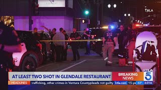 At least 2 people shot in restaurant in Glendale
