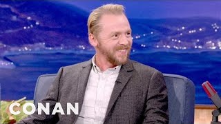 Simon Pegg Shows Off His 12 Stages Of Drunkenness