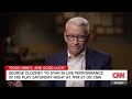 Hear how George Clooney responded to protesters during his live performance  - 16:21 min - News - Video