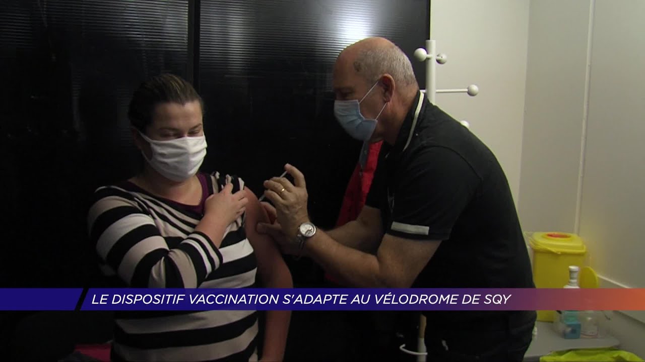 Yvelines | Le dispositif vaccination s’adapte au Vélodrome national de SQY