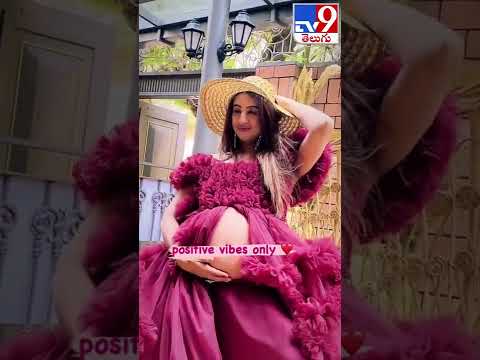 Bujjigadu actress Sanjanaa baby bump photoshoot pics Bujjigadu actress Sanjanaa baby bump photoshoot pics