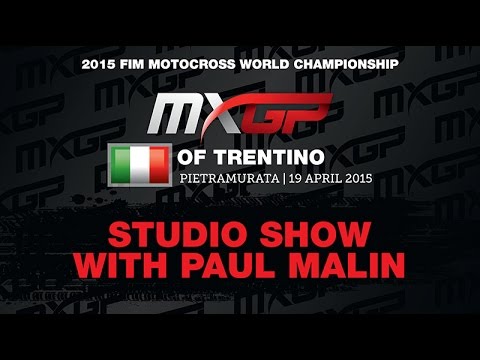 Studio Show MXGP of Trentino ft. Glenn Coldenhoff, Aleksandr Tonkov & Davey Coombs 