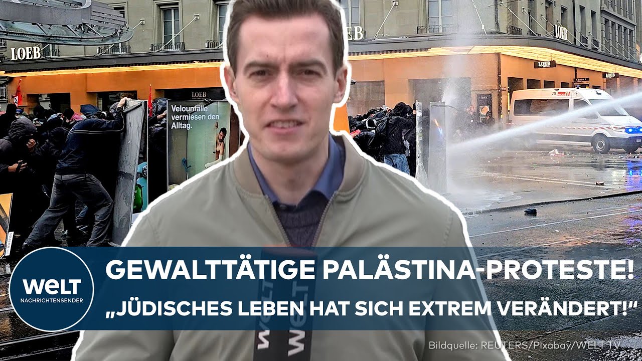 PALÄSTINA-DEMOS: Antisemitismus und Ausschreitungen - Juden haben "regelrecht Angst!"