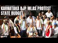 Karnataka BJP MLAs Raise Slogans, Walk Out Of Assembly During Budget Presentation