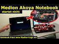 Medion Akoya Notebook startet nicht mehr - nur Medion Logo wird angezeigt - Windows 10 - [4K]
