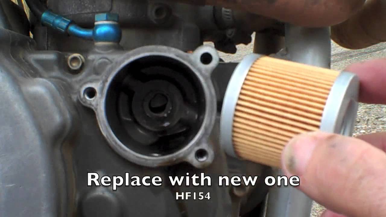 Husqvarna 15 min oil and filter change - YouTube yamaha 450r wiring diagram 