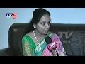TRS MP Kavitha Face To Face @ First World Telangana Convention in USA