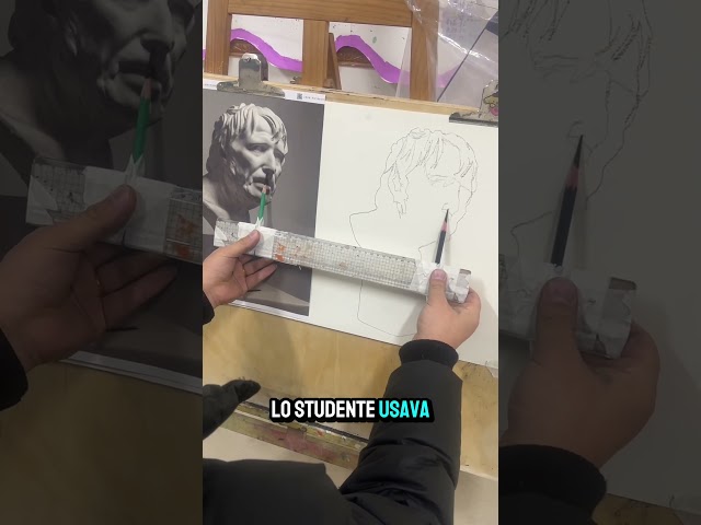 DEVE SUPERARE LA PROVA, MA SI INGEGNA IN MANIERA...👀💪🥺😭#shorts #arte #disegno #sfida #trucchetti