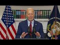 WATCH: Biden delivers remarks on pro-Palestinian protests that have roiled college campuses  - 03:41 min - News - Video