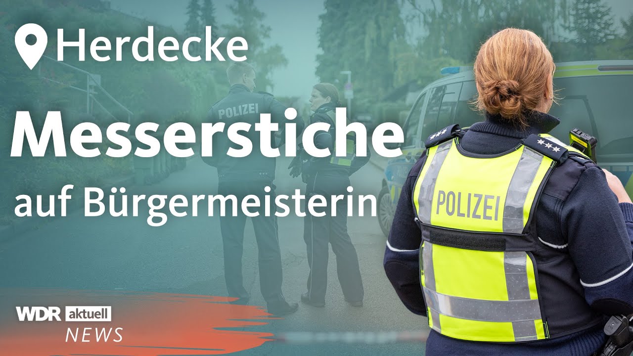 Herdecke: Bürgermeisterin lebensgefährlich verletzt – Adoptivsohn unter Verdacht | WDR aktuell
