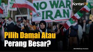 Trump Ancam Serangan Lebih Besar ke Iran Jika Kesepakatan Damai Gagal Tercapai