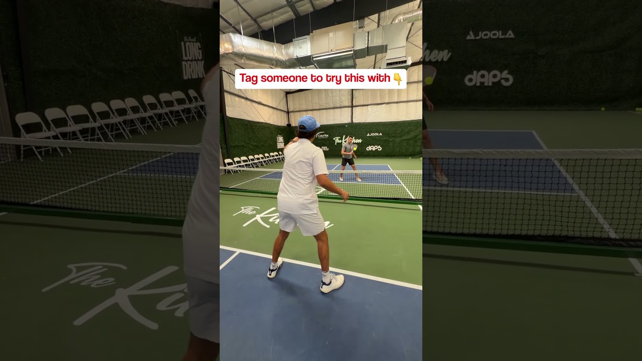 Can you do this drill? #pickleball