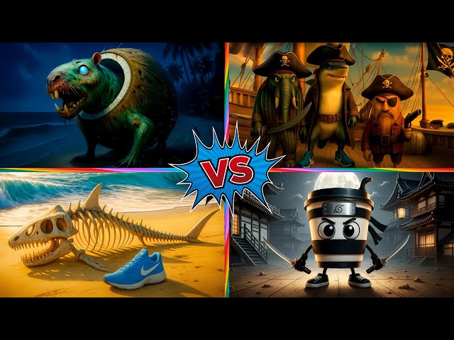 BRAINROT ZOMBIE 🆚 BRAINROT EXTINCTION 🆚 BRAINROT PIRATES 🆚 ASSASINO - Tiles Hop EDM Rush!