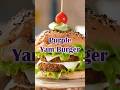 Purple Yam Burger - Better than the regular ! #shorts #WinterKaTadka #youtubeshorts