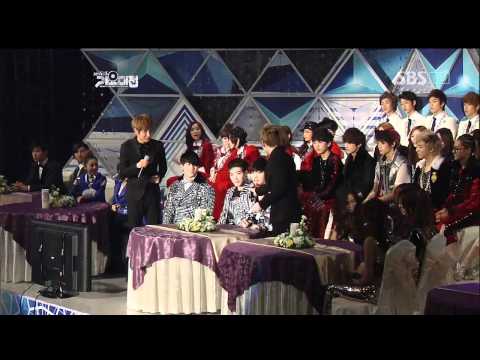 SuperJunior - Interview Time @SBS MUSIC FESTIVAL 가요대전 20111229