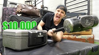 $10,000 OF LOST AIRPORT LUGGAGE!! (Buying $10,000 Lost Luggage Mystery Auction)