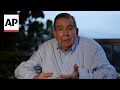 Venezuelas opposition candidate for the presidency speaks to the Associated Press