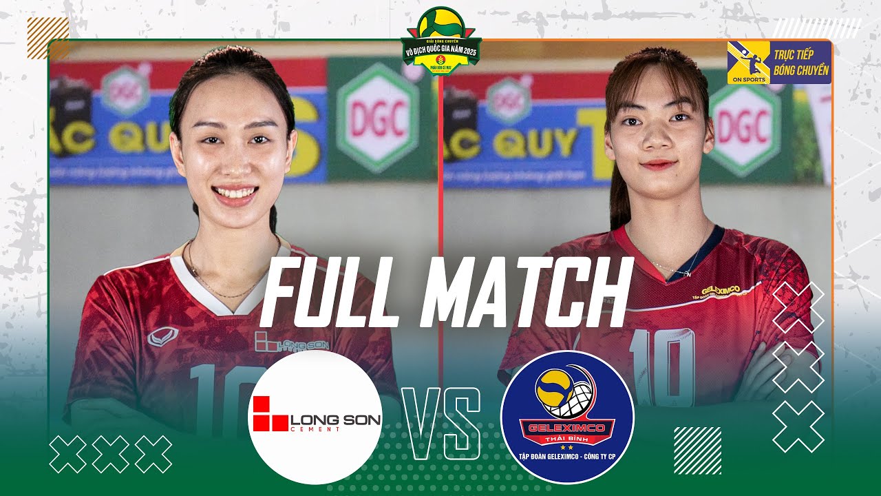 🔴Full Match | XMLS THANH HÓA vs GELEXIMCO THÁI BÌNH | Rượt đuổi ngoạn mục, suýt lội ngược dòng
