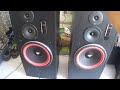 How work Vintage LS-12 Cerwin-Vega speakers