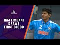 INDs Raj Limbani Knocks Over AUS Sam Konstas |ICC U19 Mens WC Final