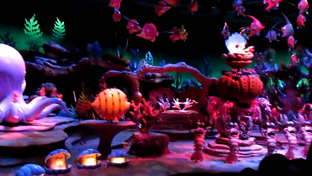 The Little Mermaid - Ariel's Undersea Adventure Ride - YouTube