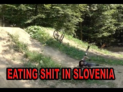 Riding and crashing the best jumps in Slovenia | Georgie Fechter Vlog #27