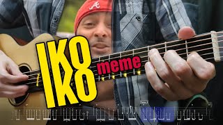 [Meme Song] Justin Wellington - Iko Iko. Fingerstyle Guitar Cover
