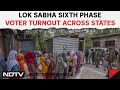 Voting Percentage Phase 6 | Phase 6 Records 61.2% Voting In Delhi, 7 Other States