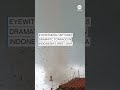 Tornado throws debris in the air in Indonesia - ABC News  - 00:55 min - News - Video