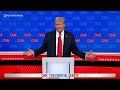WATCH: Trump delivers closing statement at CNN Presidential Debate  - 02:03 min - News - Video