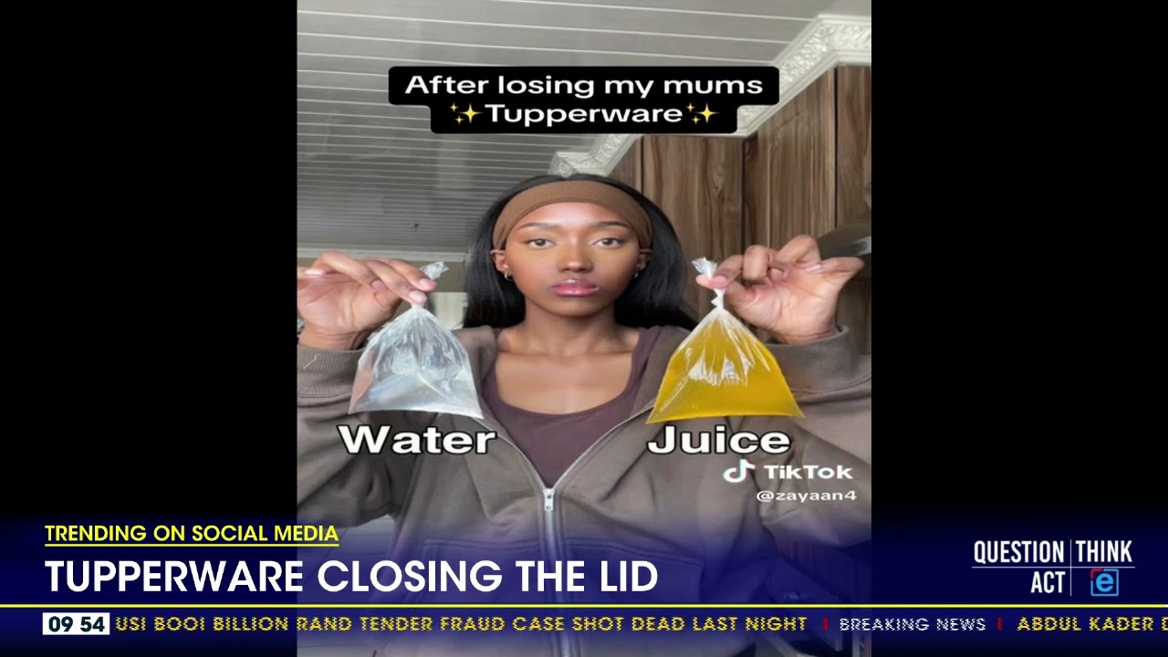 Trending On Social Media | Tupperware closing the lid