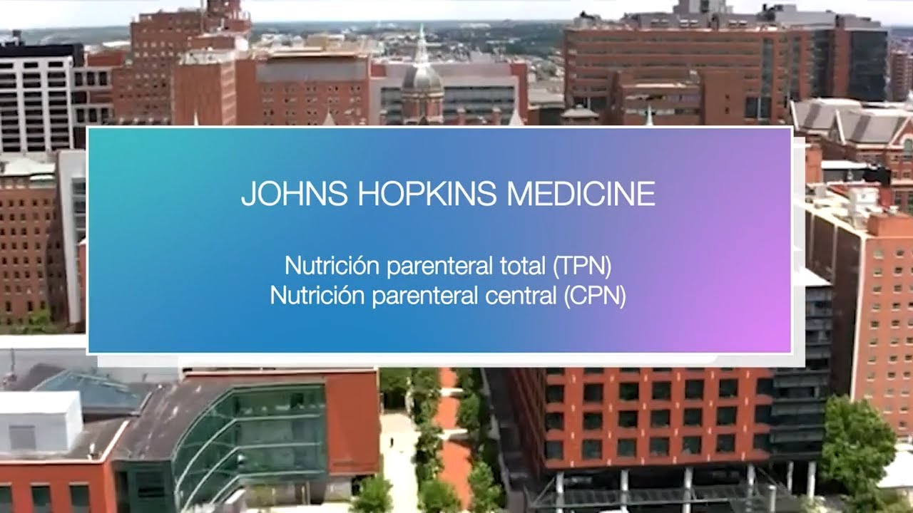 How to Infuse Total Parenteral Nutrition (TPN) at Home - Spanish