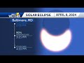 Timeline: When the solar eclipse will be visible in Baltimore  - 00:30 min - News - Video