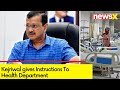 Kejriwal gives Instructions Regarding Health Dept | Saurav Bhardwaj to Convey Instructions | NewsX