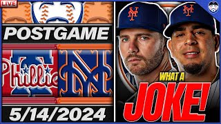 Mets vs Phillies Postgame | Nola Shuts Out Mets. Changes NEED To Be MADE! | Recap | 5/14/2024