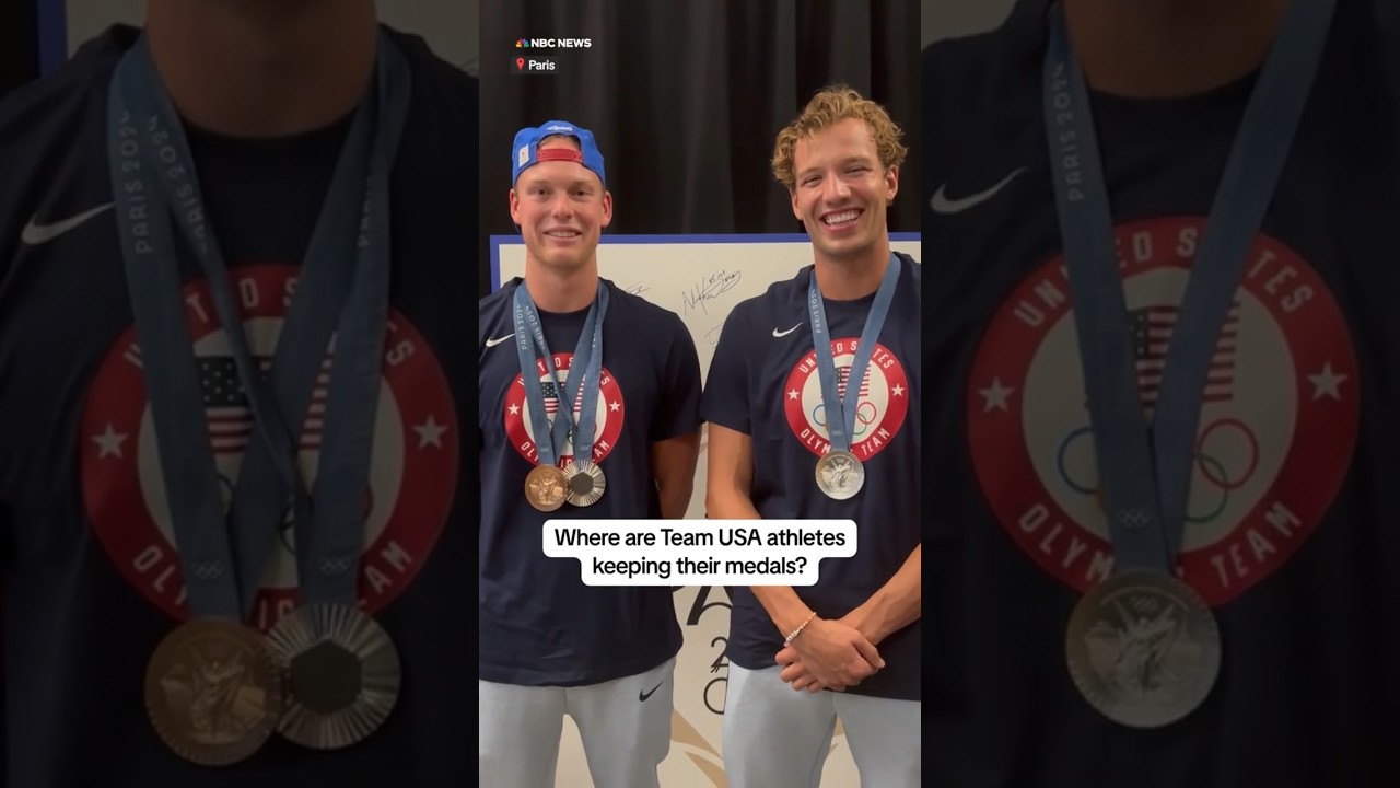 Where are Team USA athletes keeping their medals?