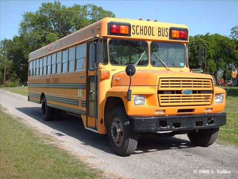 Ford b700 school bus #8