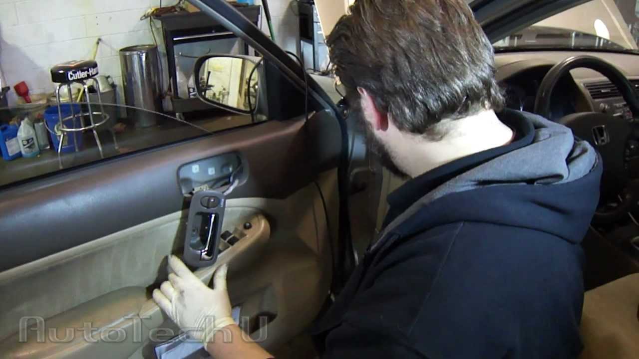 Honda Civic Power Door Lock Fix. Episode 1 - YouTube saturn s series light wiring diagram 