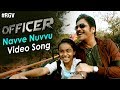 Navve Nuvvu Video Song- Officer Movie Songs- Nagarjuna, Myra Sareen