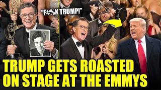 Stephen Colbert SLAMS Trump on Stage At The Emmys