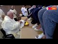 Pope visits female prison for Easter foot-washing ritual | REUTERS  - 00:42 min - News - Video