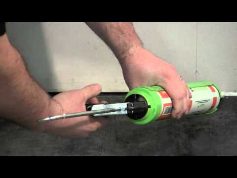 How to use Green Glue Noiseproofing Sealant