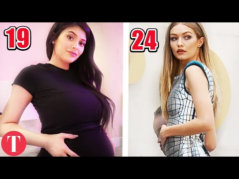 20 познати дами кои забремениле под 25 години