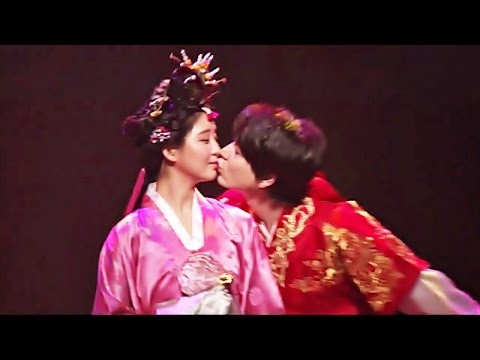 SNSD SeoHyun Super Junior KyuHyun Kiss 소녀시대 서현 규현 키스 _少女時代 ซอฮยอน igotaboy sj 뮤지컬 해를품은달 해품달 2014