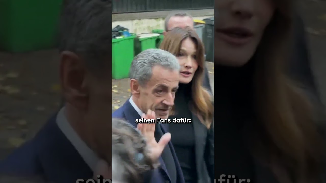 SARKOZY IM GEFÄNGNIS: Ex-Präsident verurteilt – Das ist seine Mini-Zelle! shorts