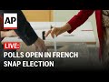 French elections 2024 LIVE: Polls open as France votes in snap election