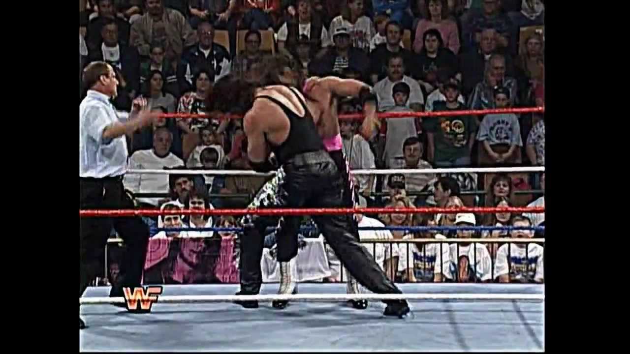 WWE Championship: Bret Hart vs. Diesel 1995 Royal Rumble - YouTube