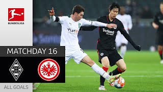 Kamada’s Goal for the Victory | Borussia M’gladbach — Eintracht Frankfurt 2-3 | All Goals | MD 16