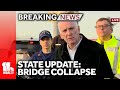 Maryland Secretary of Transportation responds to Key Bridge collapse